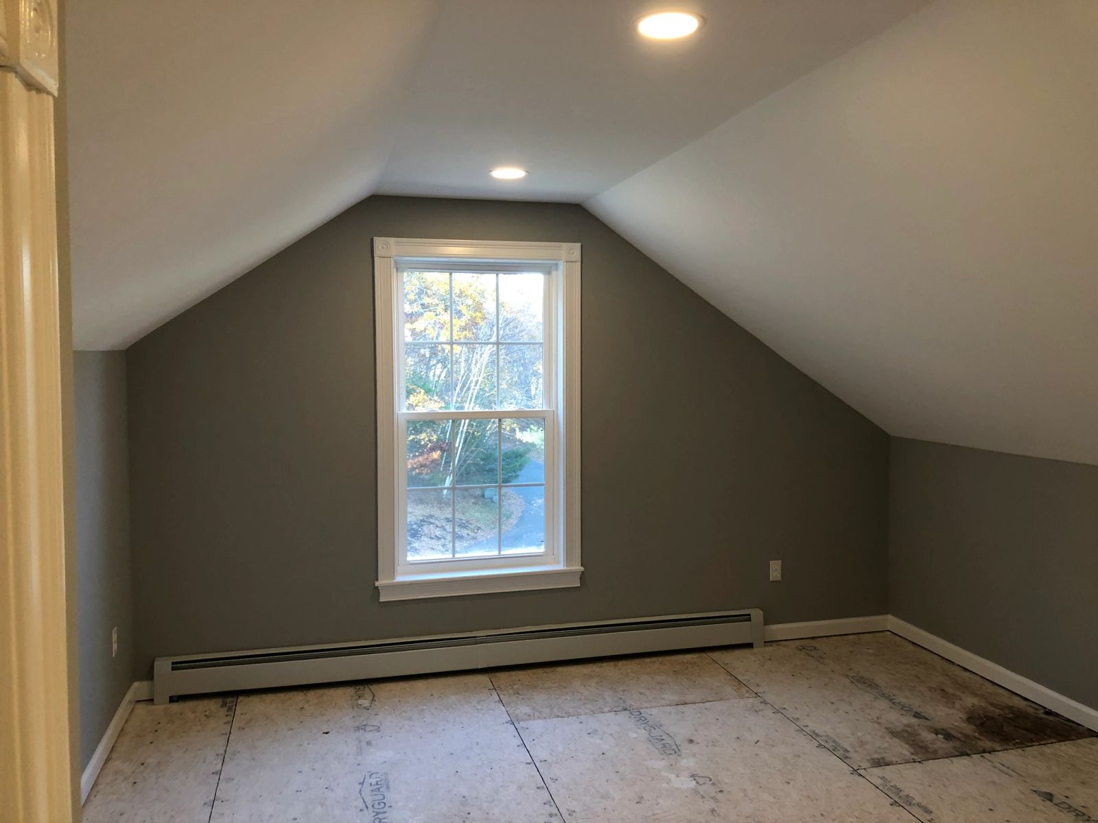 Attic conversion to bonus room, Bolton CT area