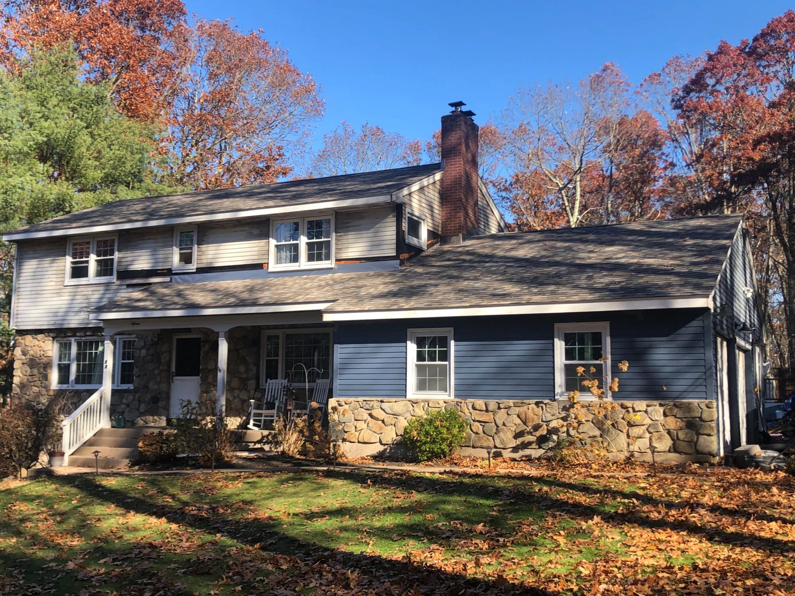 Whole-home exterior remodel in the Bolton, CT area